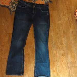 Silver Jeans Women's Boot Cut in Dark Blue